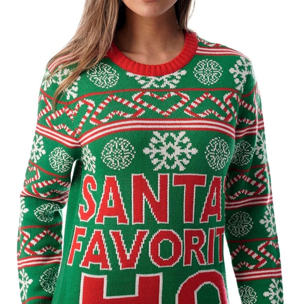 Green Holiday Sweater